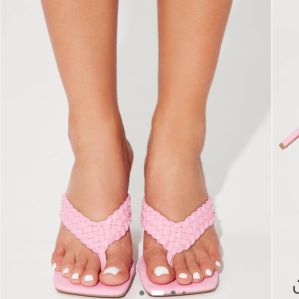 Pink Heel Sandals -Fashion Nova